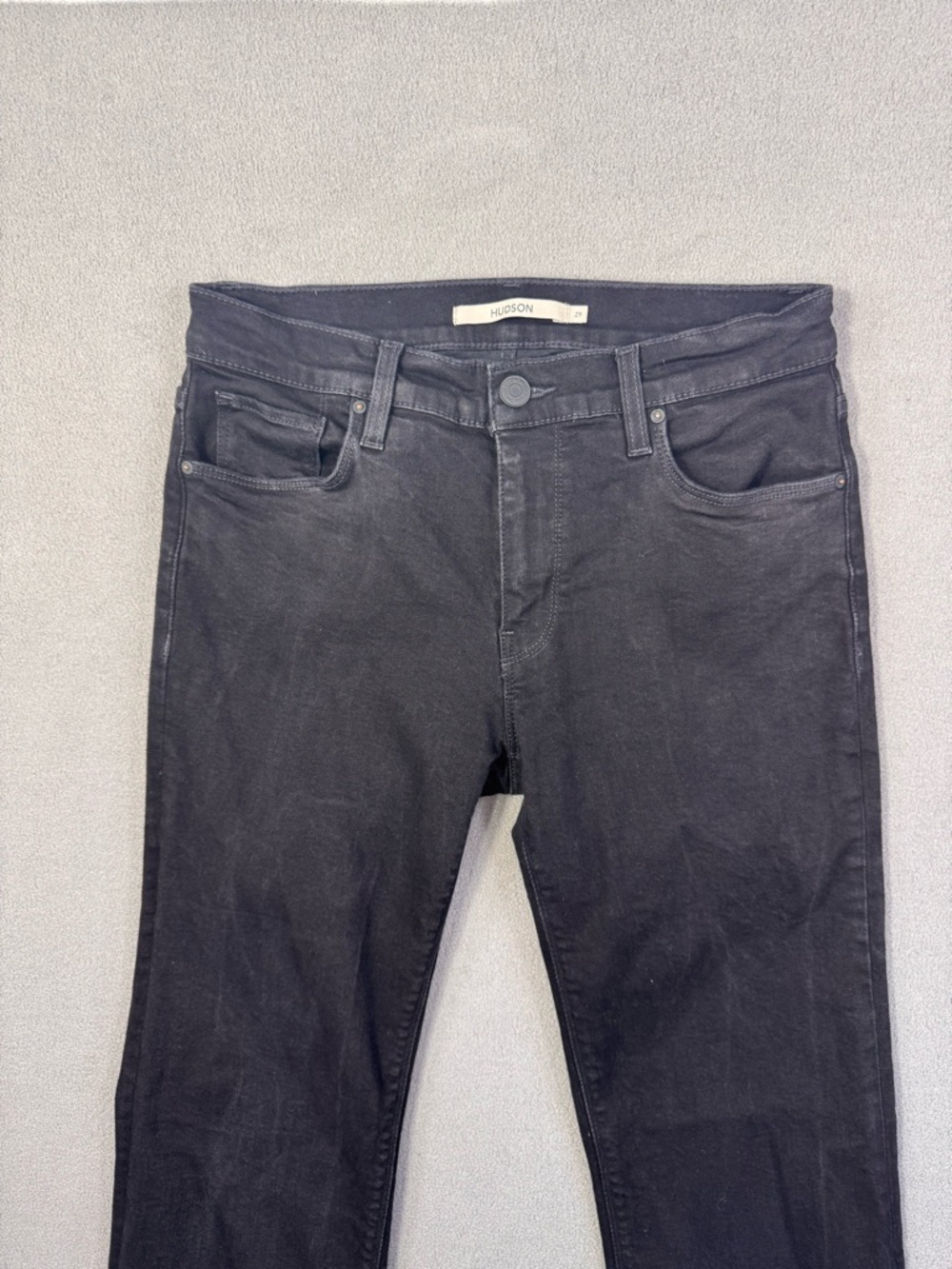 Hudson Jeans Black Flare Jeans - Picture 7 of 16